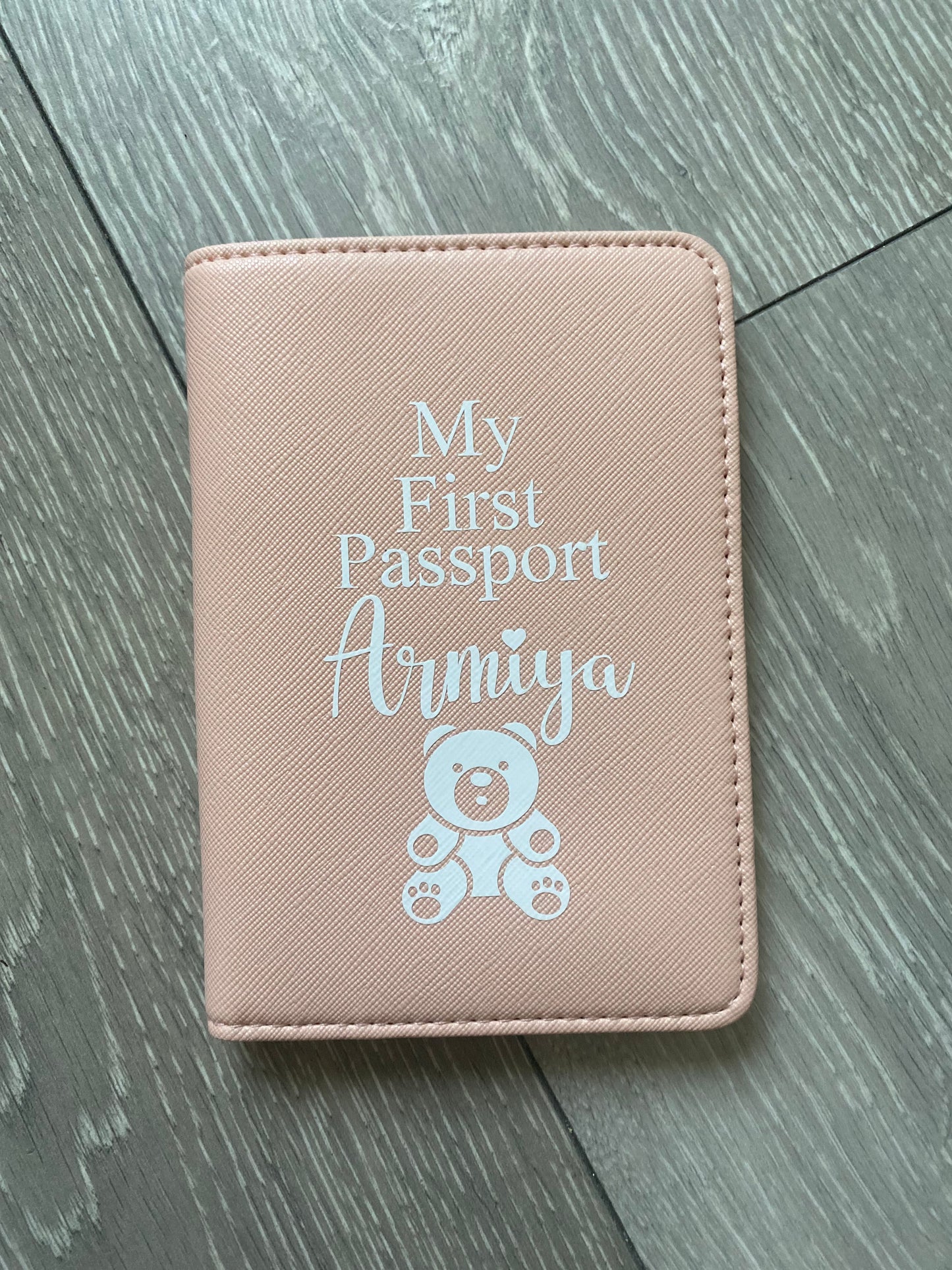 Personalised First Passport Cover