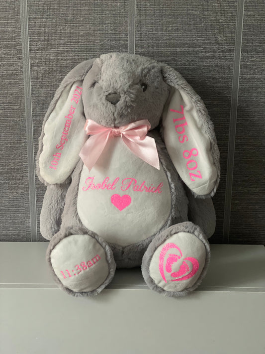 Birth Keepsake Soft Toy Bunny