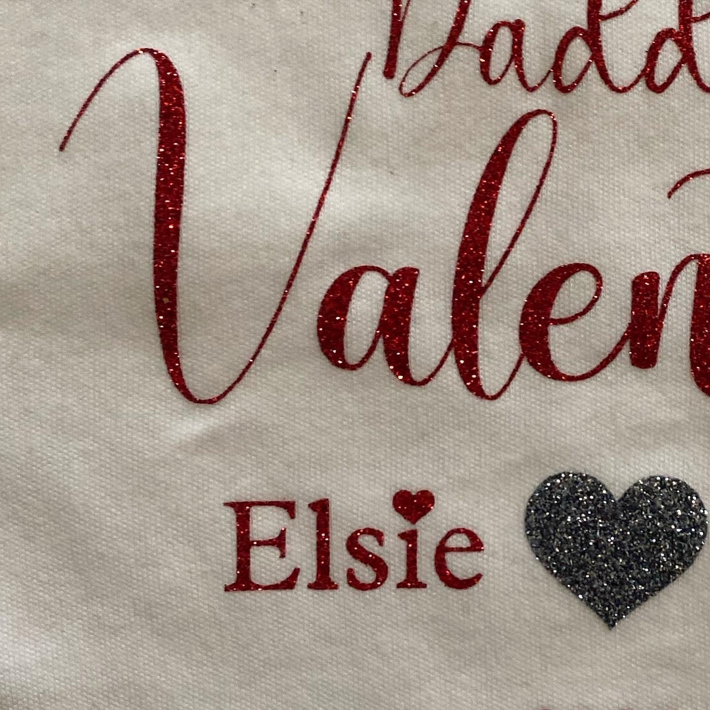 Personalised White Valentine’s Pyjamas