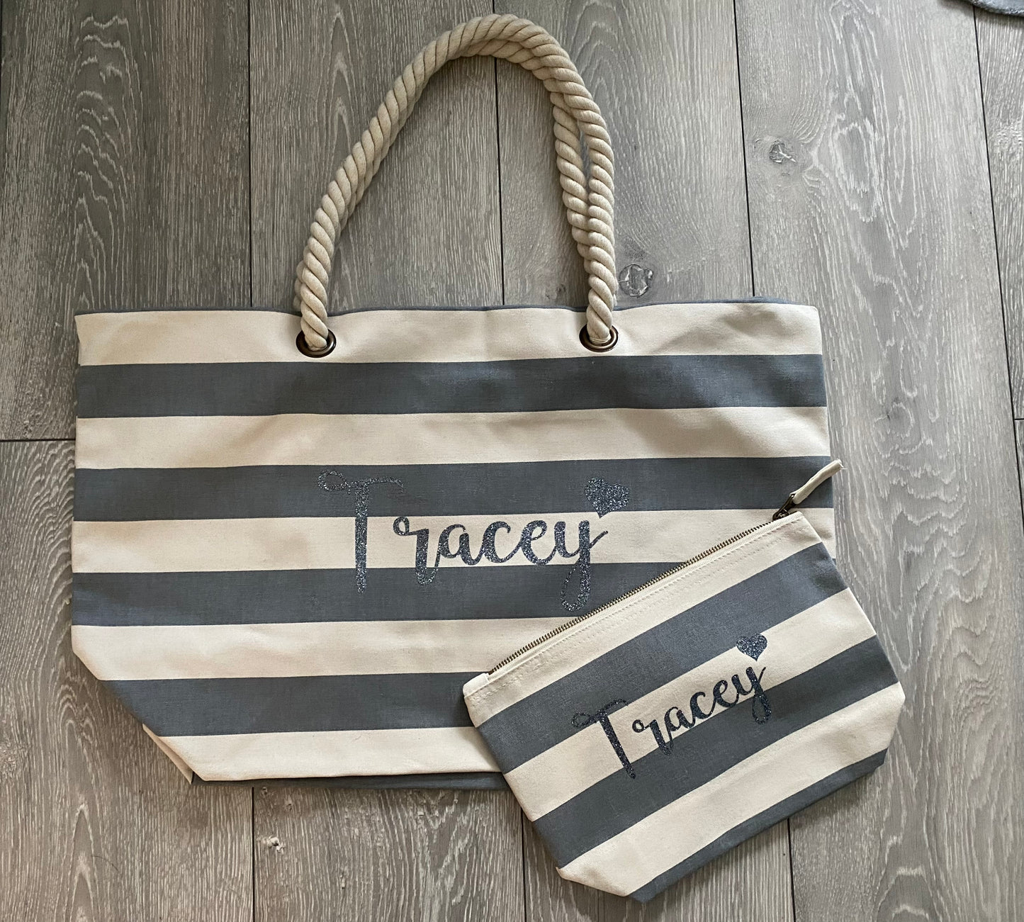 Personalised Beach Bag/Set