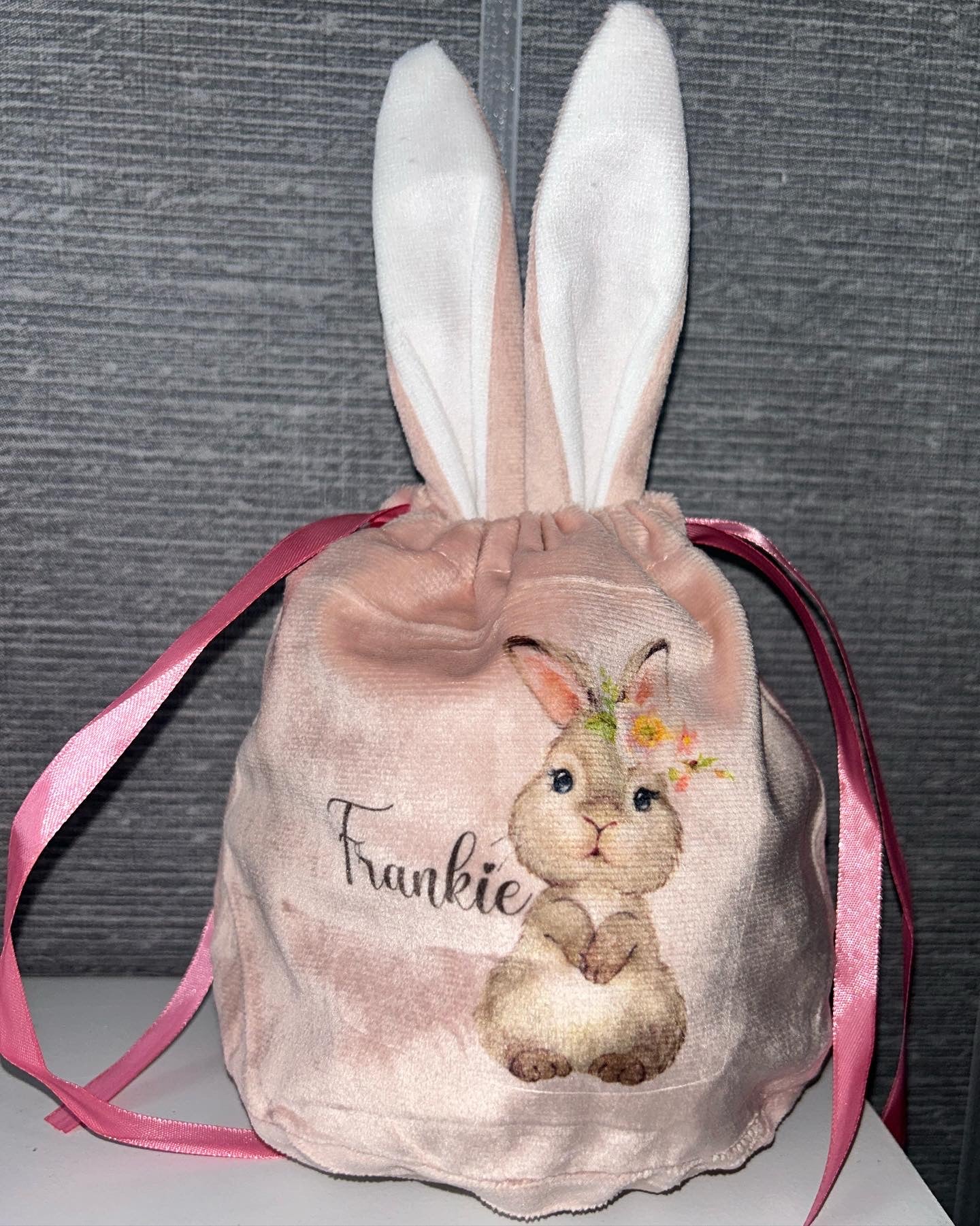 Personalised Bunny Pouches with Image