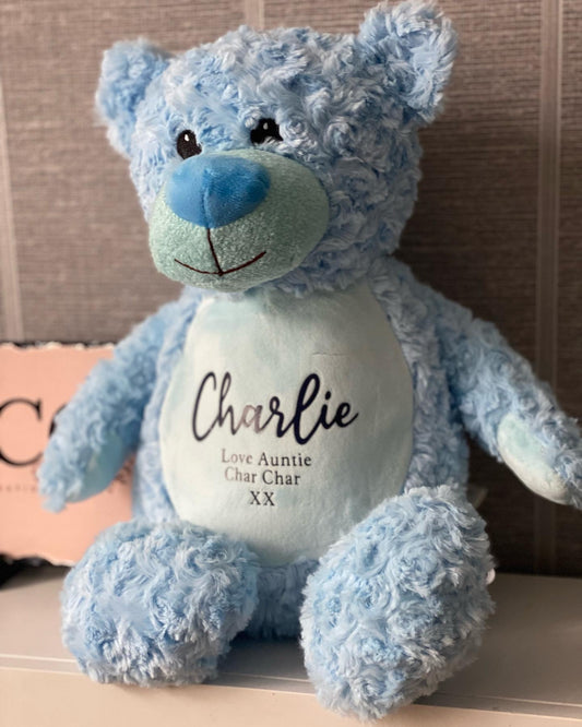 Personalised Rosebud Bear