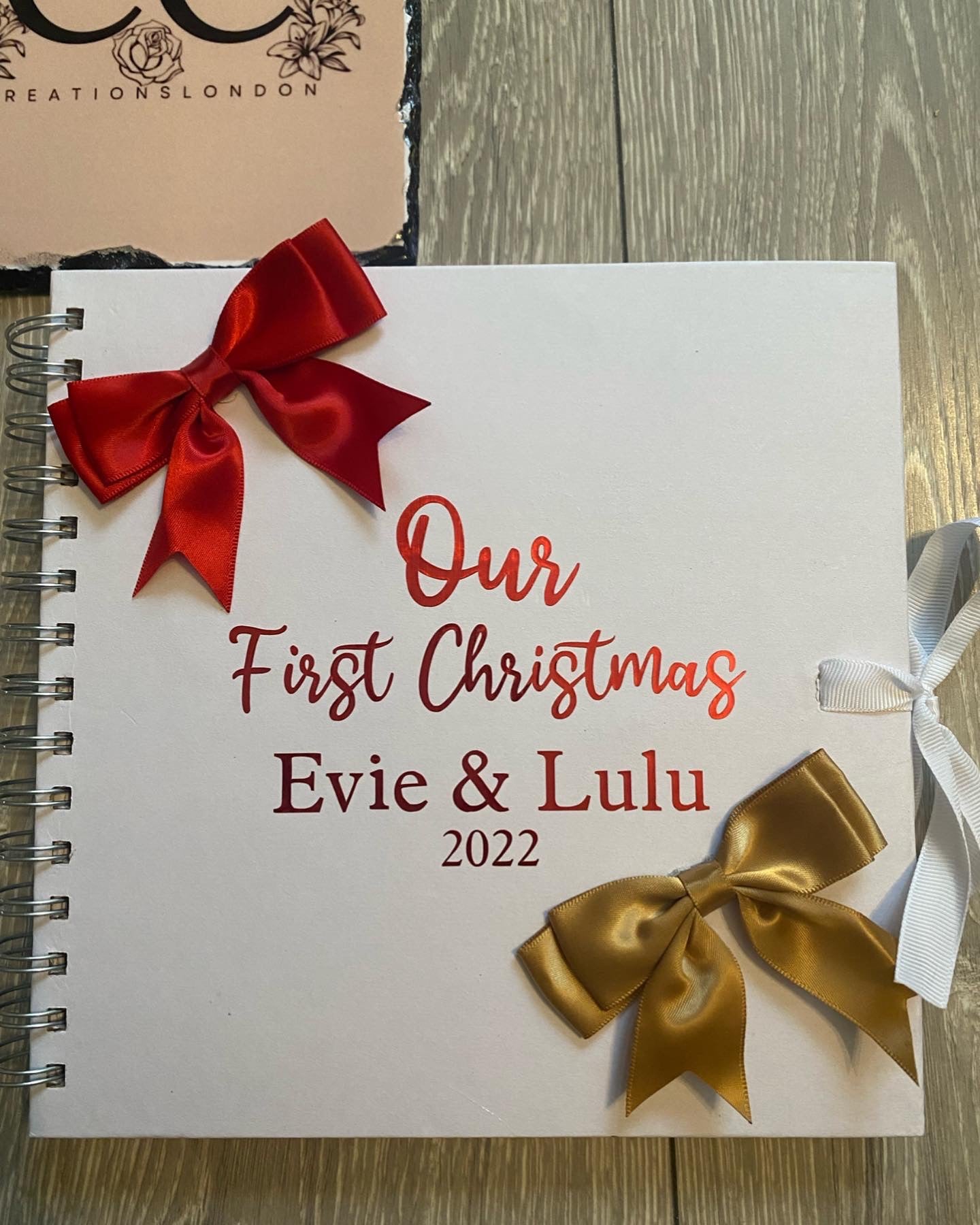 My/Our First Christmas Keepsake Book