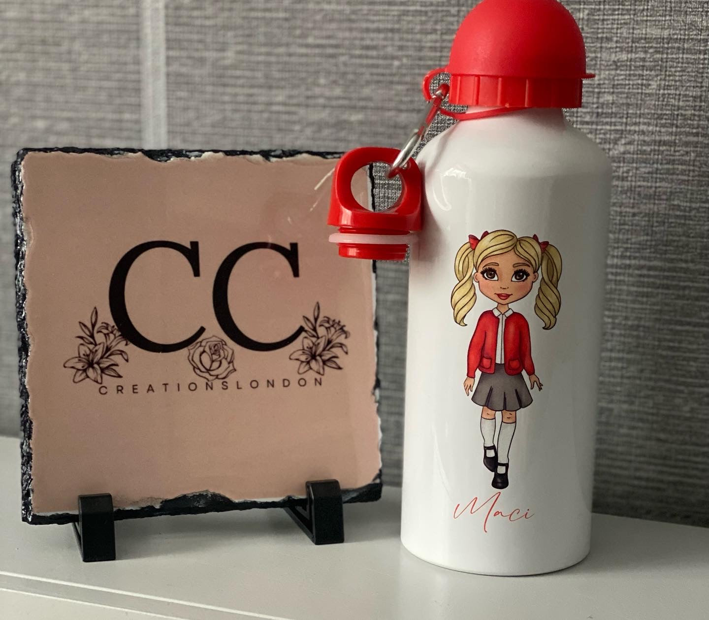 Girls Uniform Water Bottle