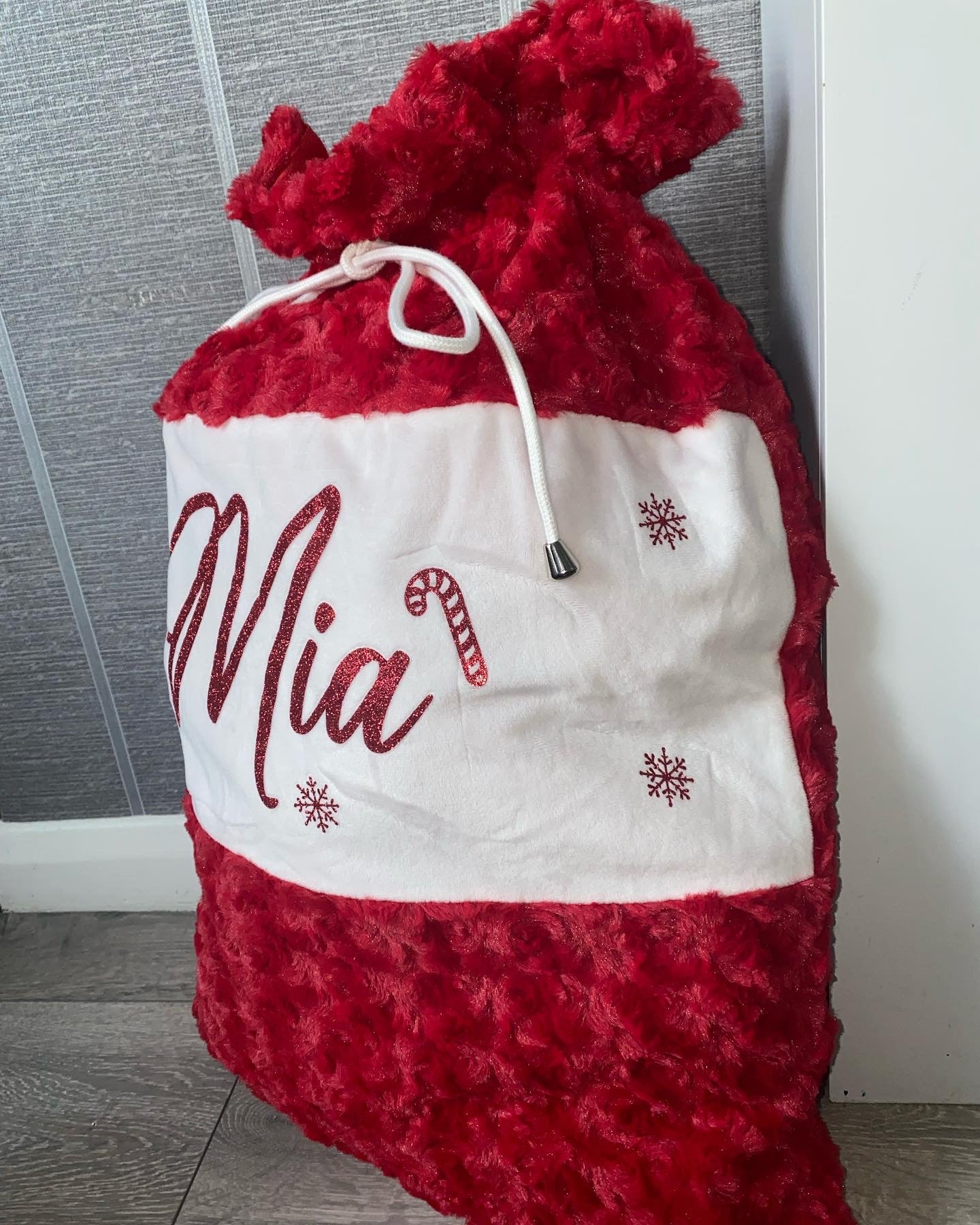 Deluxe Plush Santa Sack