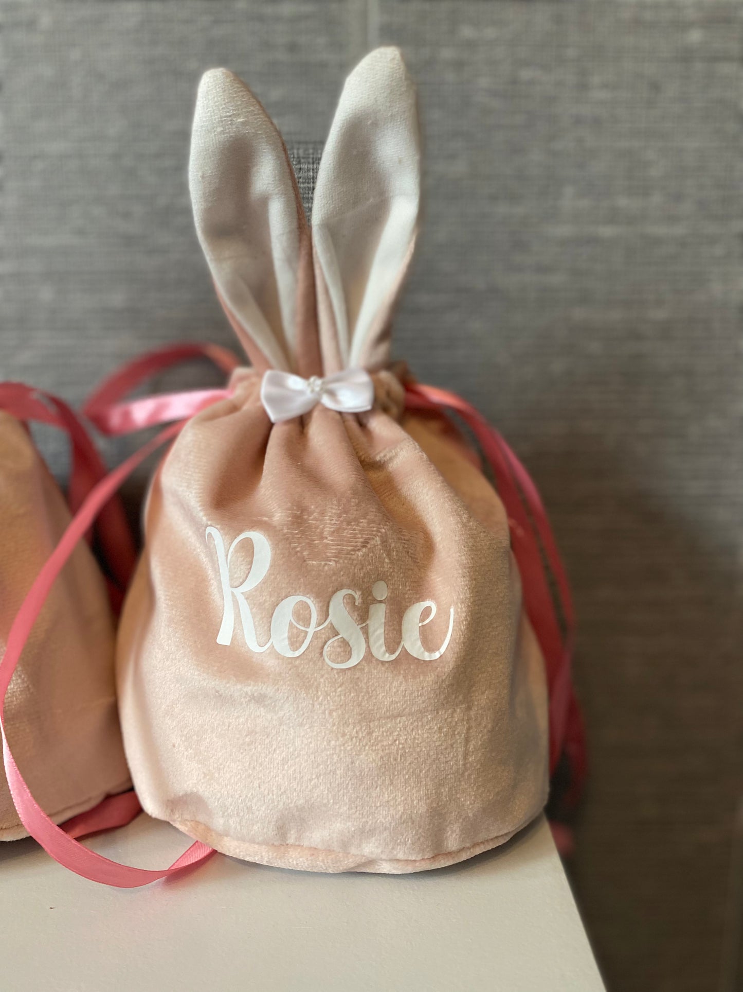 Personalised Bunny Pouches