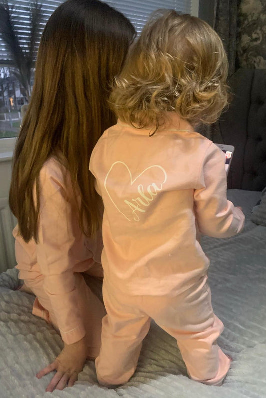 Brushed Cotton Personalised Pyjamas