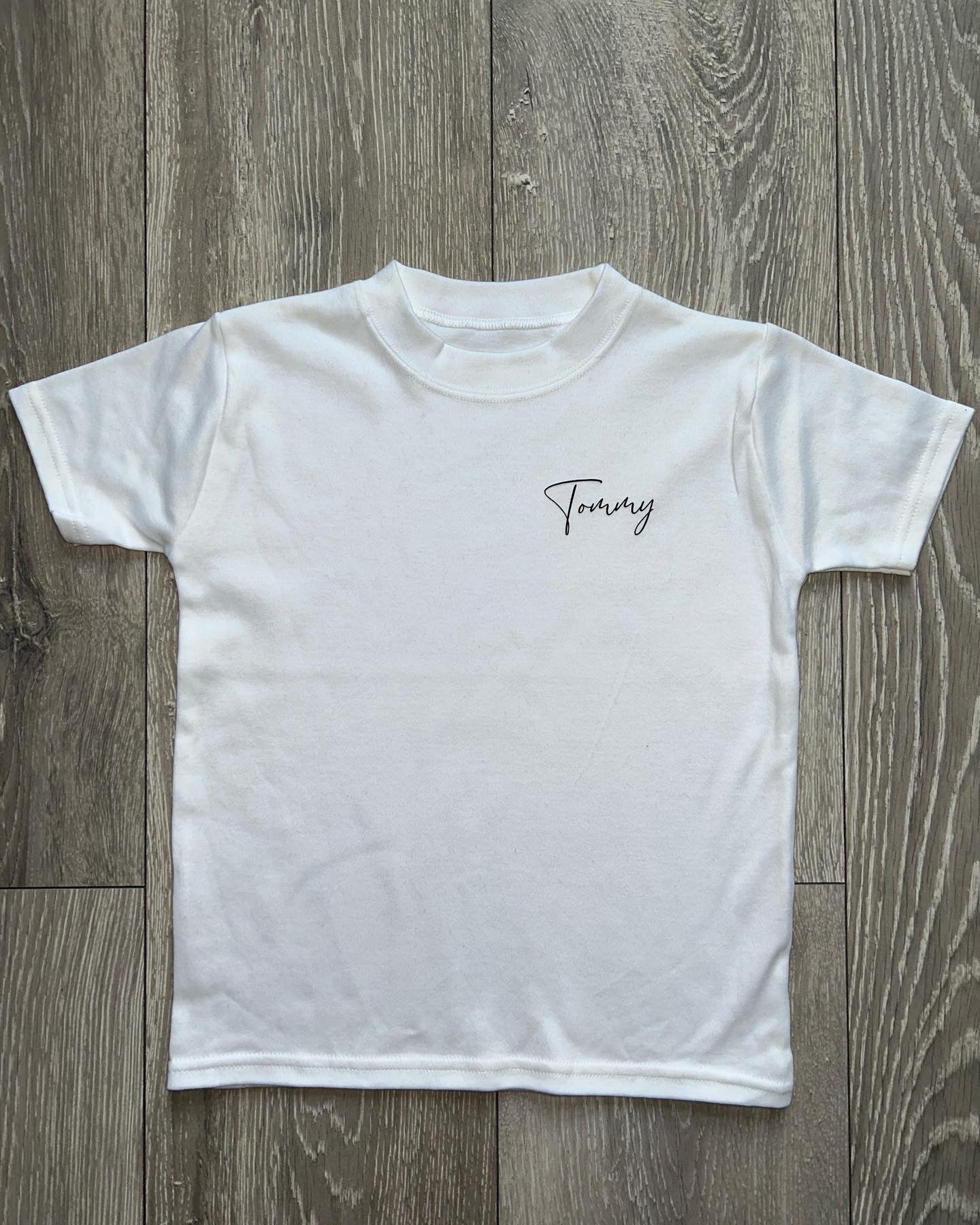 Script Name Short Set With T-Shirt