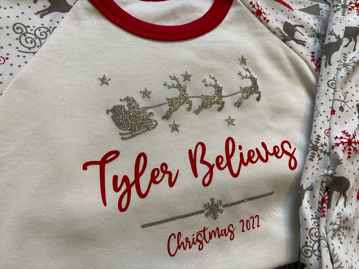 Reindeer Personalised Family Christmas Pyjamas