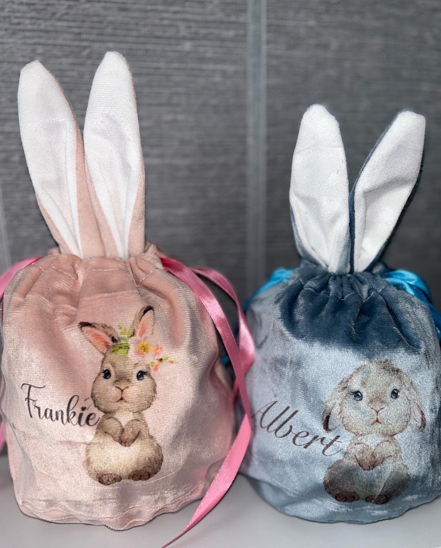 Personalised Bunny Pouches with Image