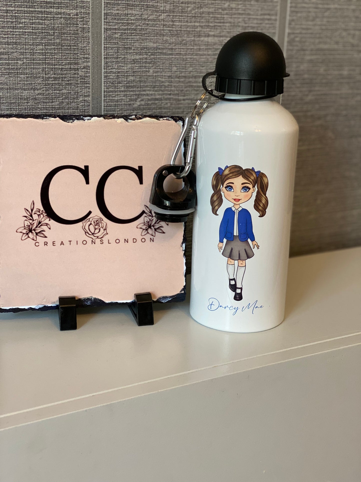 Girls Uniform Water Bottle