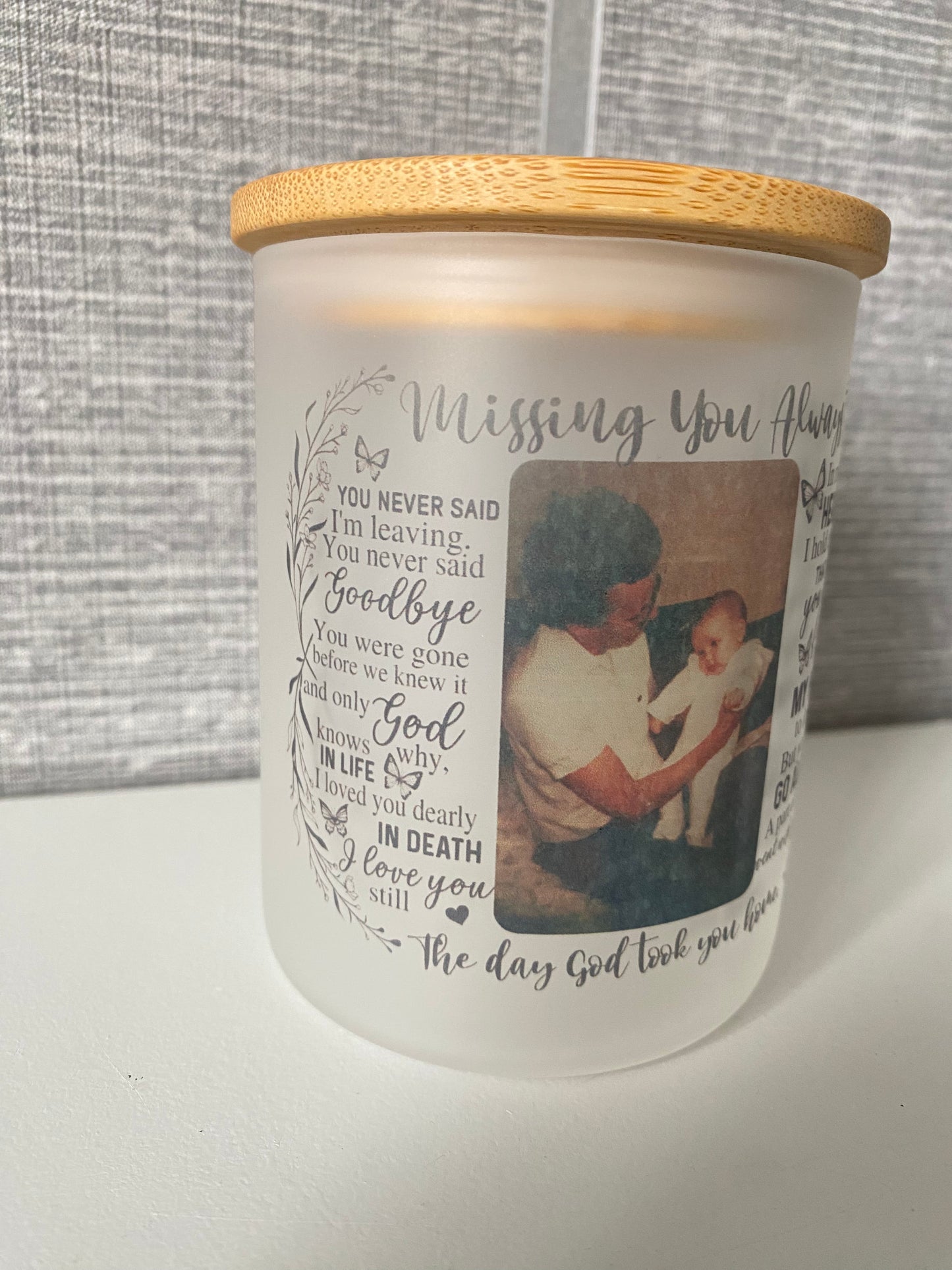 Missing You 6oz Candle Jars