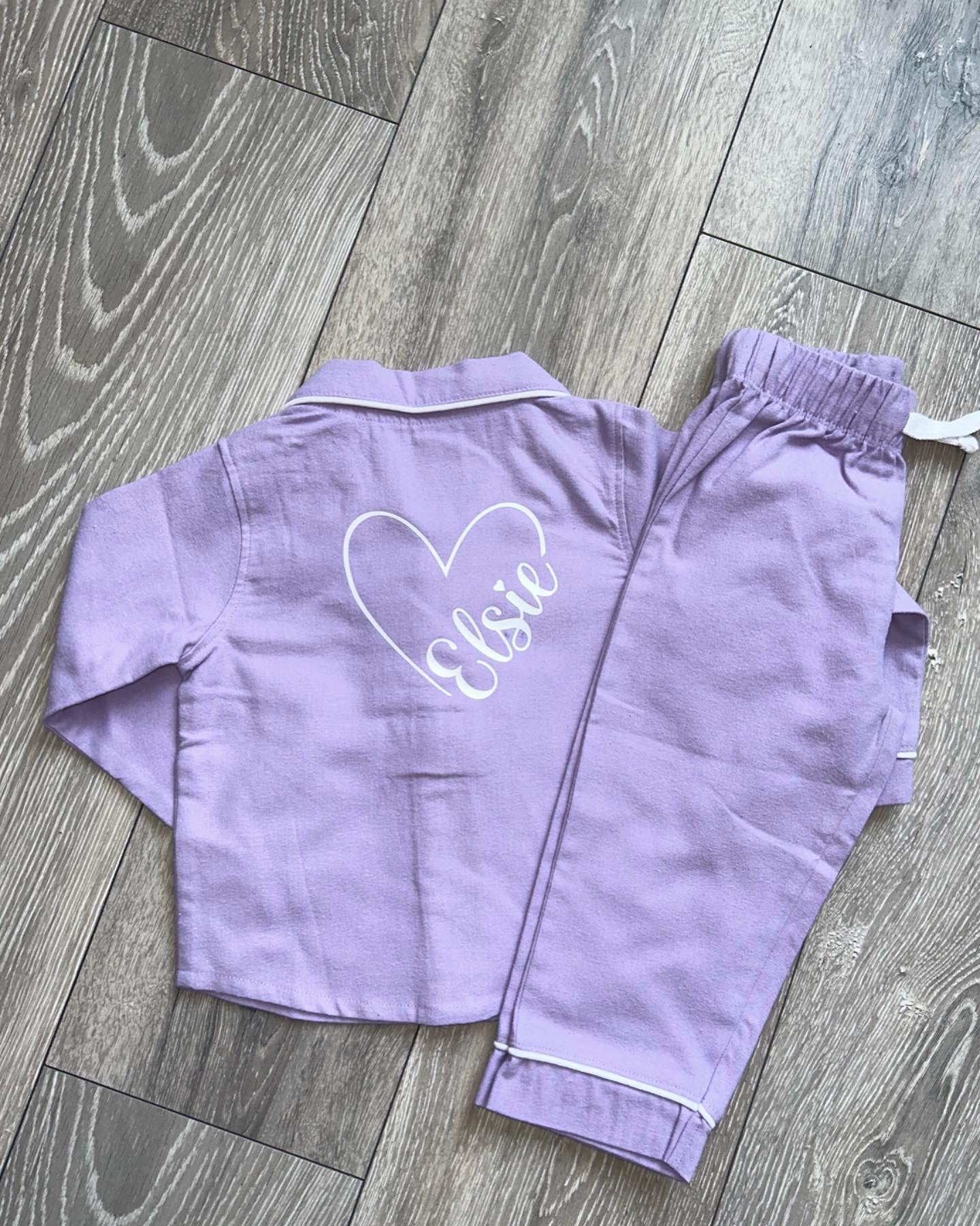 Personalised pyjamas online cotton