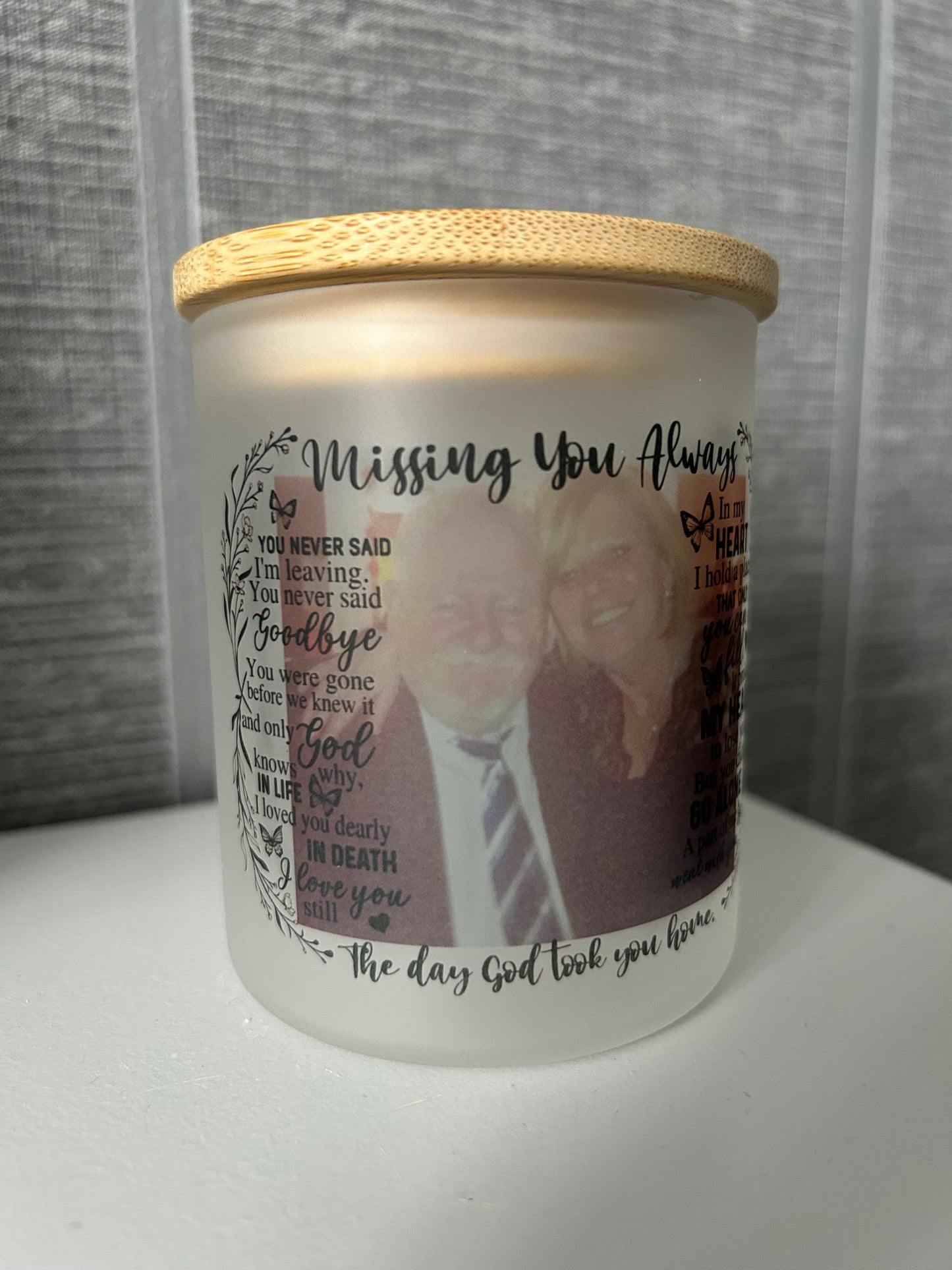 Missing You 6oz Candle Jars