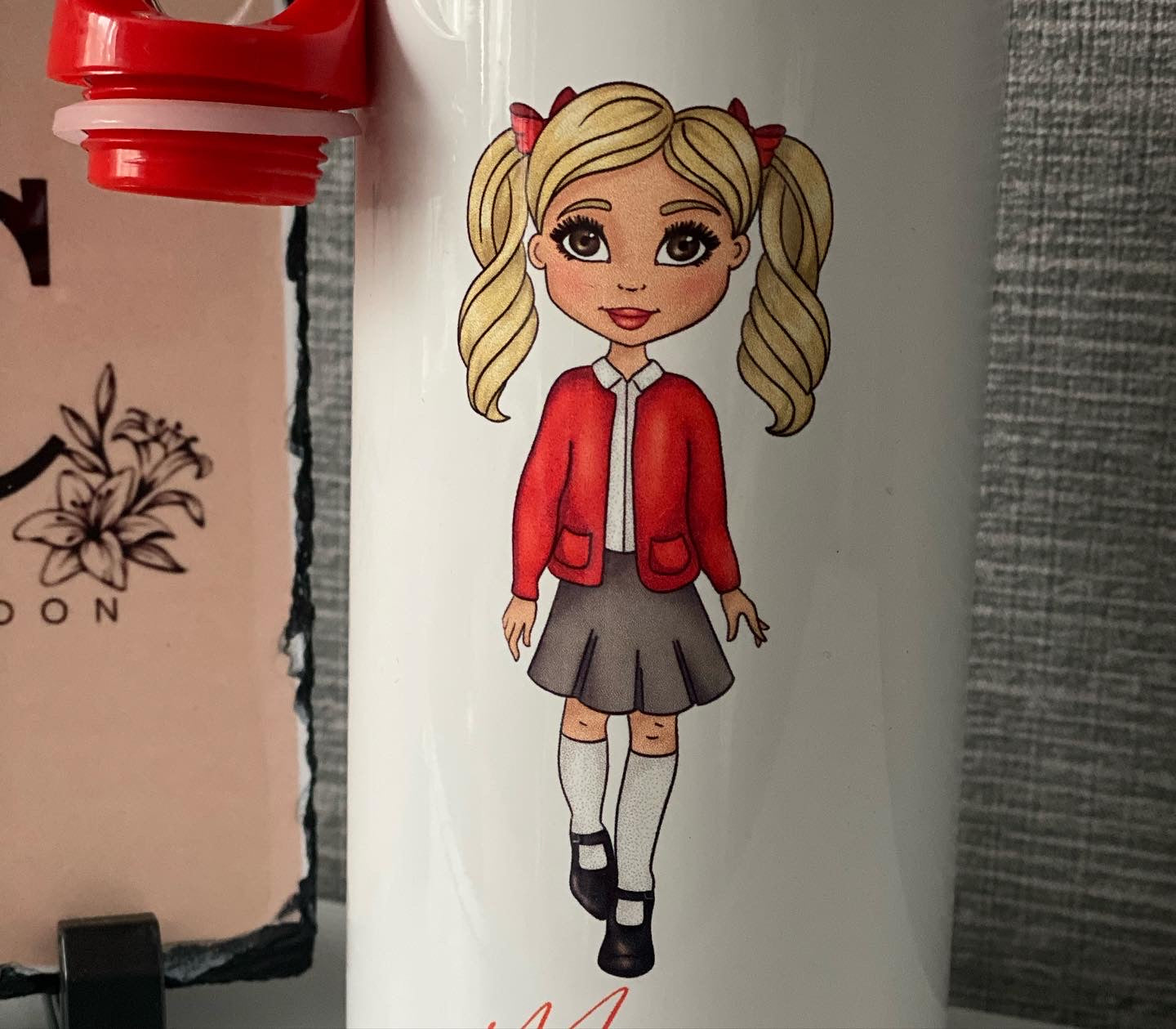 Girls Uniform Water Bottle